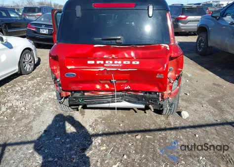 2022 Ford Bronco Sport Outer Banks из США, поврежденный, VIN 3FMCR9C6XNRE28037